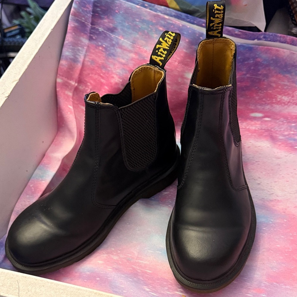 Dr. Martens Black Combat Boots
